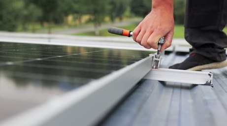 Mounting solar panels